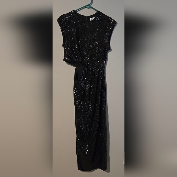 The Drop Women's Padma Cut-Out Sequin Midi Dress #703 - Picture 3 of 11